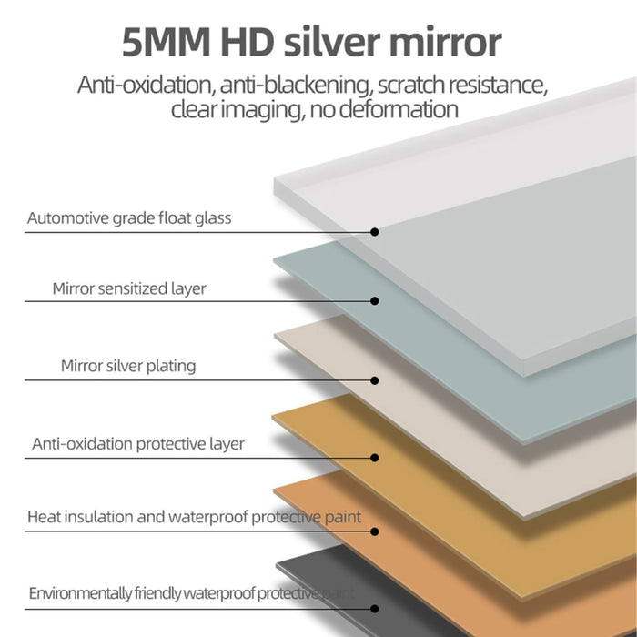 4ft LED Bathroom Vanity Mirror with Anti - Fog and 3 Light Modes - Monsta Online