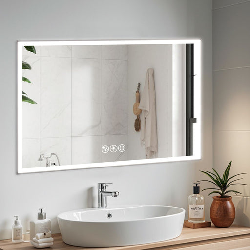 4ft LED Bathroom Vanity Mirror with Anti - Fog and 3 Light Modes - Monsta Online