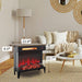 24" Modern Electric Fireplace Three - Sided Glass with Remote and Adjustable Flame - Monsta Online