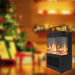 1500W Portable Electric Fireplace Heater with 3D Flame for Home and Office - Monsta Online