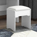 White Light - Up Makeup Vanity with Drawers Sliding LED Mirror and Cushioned Stool - Monsta Online