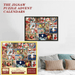 Christmas Countdown Puzzle Advent Calendar with 25 Daily Surprise Pieces - Monsta Online