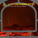 18 Inch White Electric Fireplace Heater with LED Flame - Monsta Online