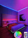 65.6ft Smart Christmas Strip Lights Remote and App Control Waterproof RGB Light Show - Monsta Online