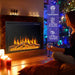 37 Inch Recessed Electric Fireplace Insert with Remote and Flame Settings - Monsta Online