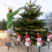 3 - Pack Solar Powered Christmas Snowman Stake Lights, Weatherproof Yard Decor - Monsta Online