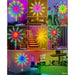 RGB Christmas Firework LED Strip Lights with Music Sync and App Control - Monsta Online