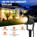 12 Pack Landscape Lights 6W Low Voltage Outdoor Pathway Spotlights Set - Monsta Online