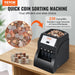 Automatic USD Coin Sorter Machine with 230 Coins Per Minute Speed and Tubes - Monsta Online