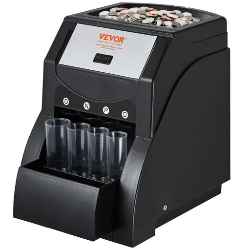 Automatic USD Coin Sorter Machine with 230 Coins Per Minute Speed and Tubes - Monsta Online