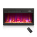 Modern 1500W Electric Fireplace Insert with Multi Flame Colors and Remote Control - Monsta Online