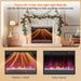 23 Inch Recessed Electric Fireplace Insert 1500W with Remote Control - Monsta Online