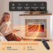 23 Inch Recessed Electric Fireplace Insert 1500W with Remote Control - Monsta Online
