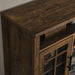 55 Inch Electric Fireplace TV Stand with Storage in Reclaimed Barnwood - Monsta Online