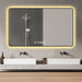 4ft Black Frame Vanity Mirror with LED Lights Aluminum Frame and Defogging - Monsta Online