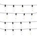 50FT LED Christmas Outdoor String Lights Waterproof Patio Café Lights with 15 Bulbs - Monsta Online