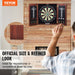 Wooden Dartboard Cabinet Set with Scoreboard and Steel Tip Darts - Monsta Online