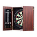 Wooden Dartboard Cabinet Set with Scoreboard and Steel Tip Darts - Monsta Online