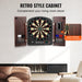 Digital Dartboard Cabinet Set with LED Display and Complete Accessories - Monsta Online