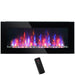 41 Inch Electric Fireplace Insert Wall Mountable with 7 Flame Colors and Remote - Monsta Online
