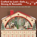 Wooden Christmas Advent Calendar House with LED Lights and 24 Drawers - Monsta Online