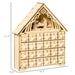 Wooden LED Christmas Advent Calendar Manger Scene with 24 Countdown Drawers - Monsta Online