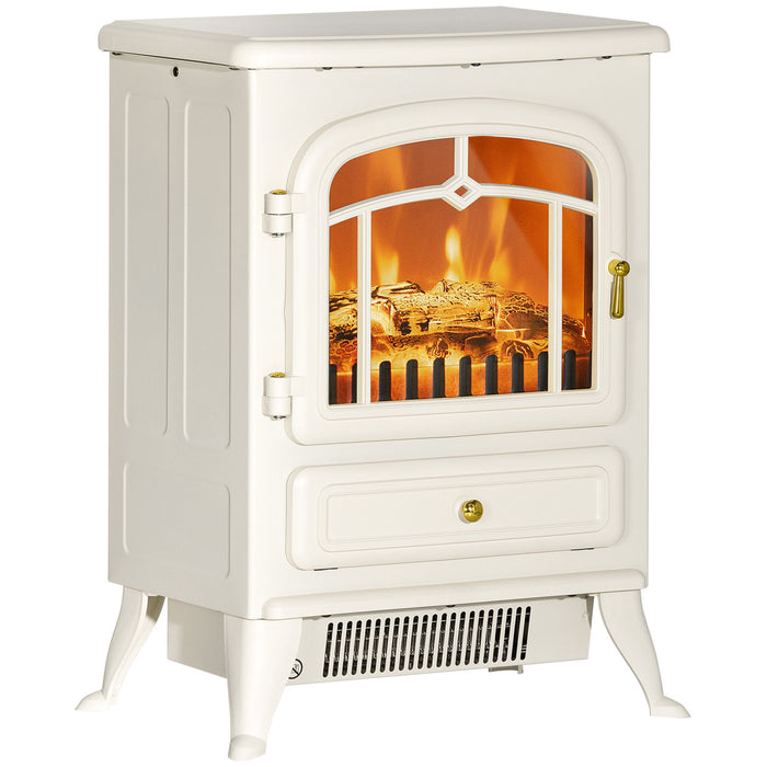 Compact Electric Fireplace Stove Heater with Adjustable Heat Settings - Monsta Online