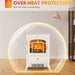 Compact Electric Fireplace Stove Heater with Adjustable Heat Settings - Monsta Online