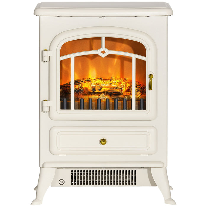 Compact Electric Fireplace Stove Heater with Adjustable Heat Settings - Monsta Online