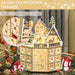 Wooden Christmas Advent Calendar with LED Lights for Kids and Adults - Monsta Online