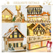 Light Up Wooden Christmas Advent Calendar Village Scene with 24 Fillable Drawers - Monsta Online
