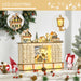 Light Up Wooden Christmas Advent Calendar Village Scene with 24 Fillable Drawers - Monsta Online
