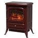 22" Red Electric Fireplace Heater Freestanding with Adjustable Heat Settings - Monsta Online