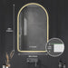 4ft Arched LED Bathroom Vanity Mirror with Anti - Fog and Dimmable Lights - Monsta Online