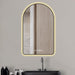 4ft Arched LED Bathroom Vanity Mirror with Anti - Fog and Dimmable Lights - Monsta Online