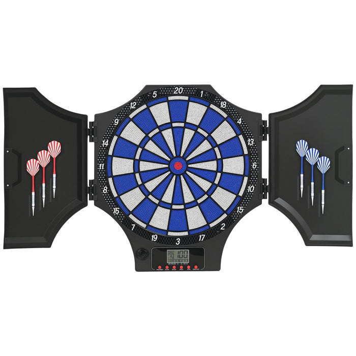 Electronic Dartboard and Darts Set with Score Display and 6 Darts - Monsta Online