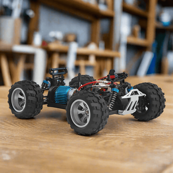 Dash Dynamo: 1:18 Scale 4WD RC Truck - High - Speed Hobby Grade Remote Control Vehicle for Hobbyists - Monsta Online