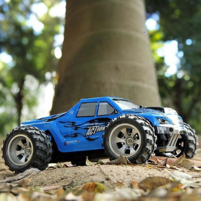 Dash Dynamo: 1:18 Scale 4WD RC Truck - High - Speed Hobby Grade Remote Control Vehicle for Hobbyists - Monsta Online