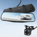 Dual Dashboard Rearview Mirror Camera With 1080P HD Recording - Monsta Online