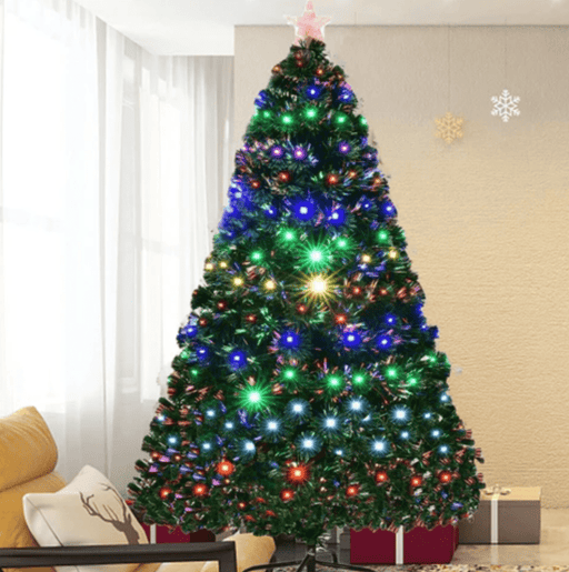 Large Premium Winter Wonderland Pre Lit Artificial Christmas Tree - Monsta Online
