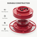 Bee - Proof Hummingbird Feeder with Perch – Ant Moat & Leak - Proof Design - Monsta Online