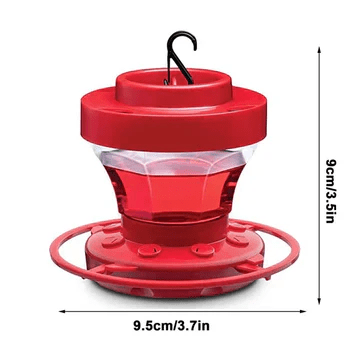 Bee - Proof Hummingbird Feeder with Perch – Ant Moat & Leak - Proof Design - Monsta Online