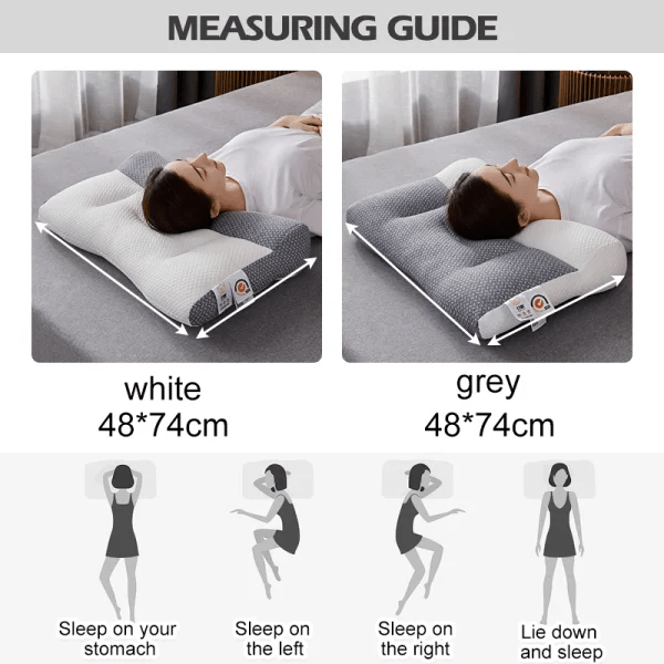 Orthopedic Neck Pillow for Sleeping – Ergonomic Cervical Support - Monsta Online