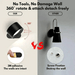 Rechargeable Wall Light – 360° Rotation, Touch Control & Wireless LED Lamp - Monsta Online