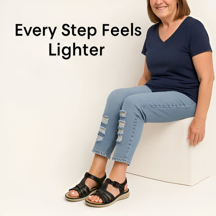 Women's Orthopedic Comfort Sandals – Arch Support & Adjustable Straps - Monsta Online