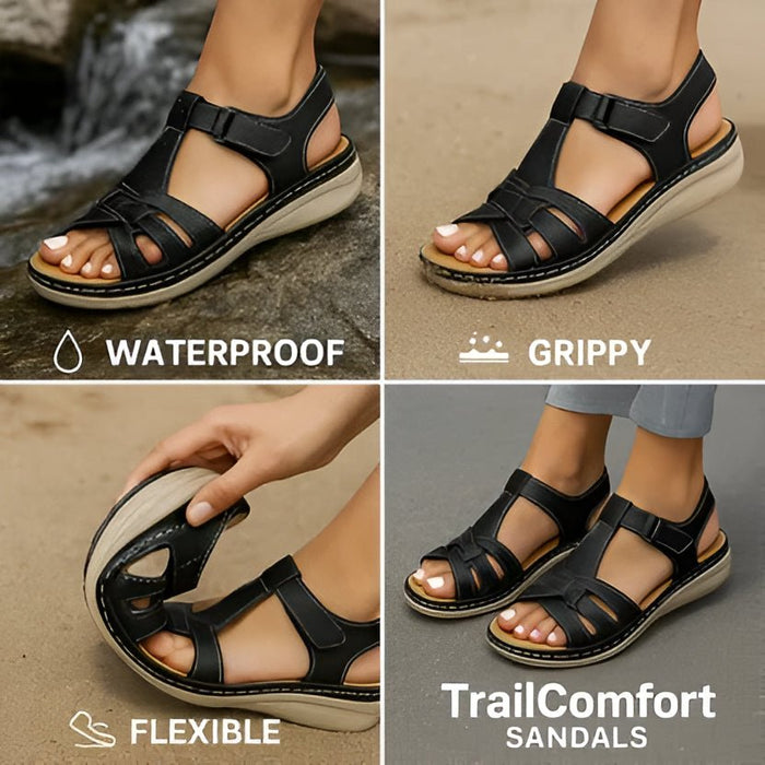 Women's Orthopedic Comfort Sandals – Arch Support & Adjustable Straps - Monsta Online