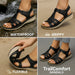Women's Orthopedic Comfort Sandals – Arch Support & Adjustable Straps - Monsta Online