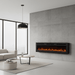 72 inch Modern Electric Fireplace Insert for Wall or Recessed Use with Remote - Monsta Online