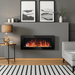 41 Inch Electric Fireplace Insert Wall Mountable with 7 Flame Colors and Remote - Monsta Online