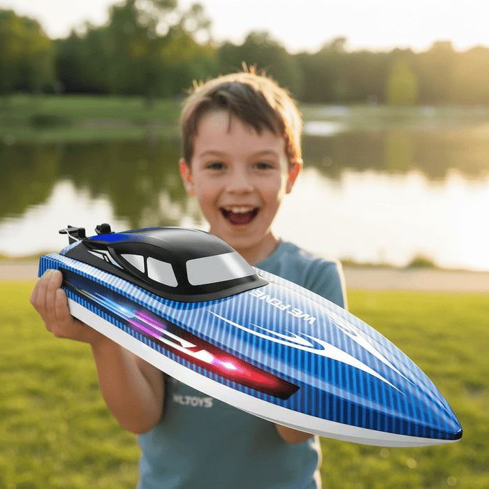 Fury: High Speed 15 MPH RC Speed Boat for Kids and Adults with Dual Batteries - Monsta Online